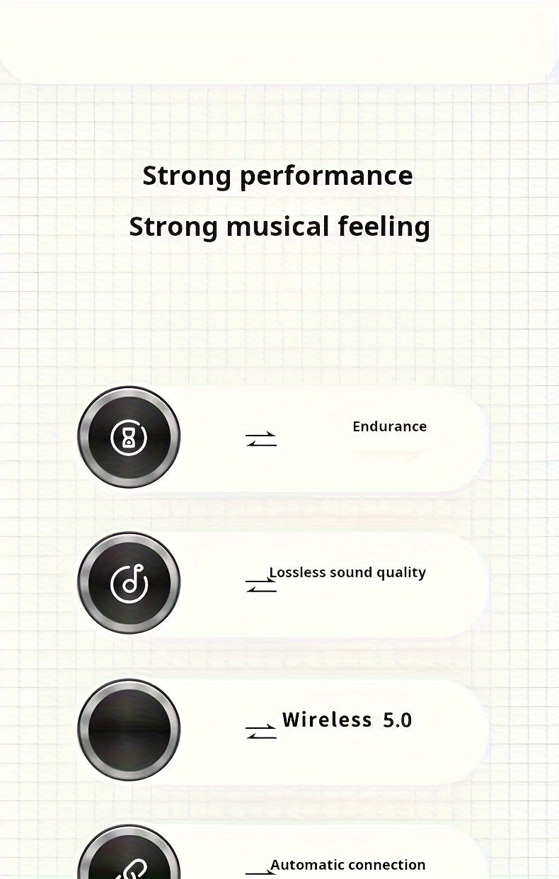Wireless Noise Cancelling Headphones, Wireless Earbuds with Deep Bass, Lightweight Foldable Headphones with Built-in Microphone, for Work Laptops, Mobile Phones, On-head Gaming Headphones, Compatible with Android/iOS, Father'