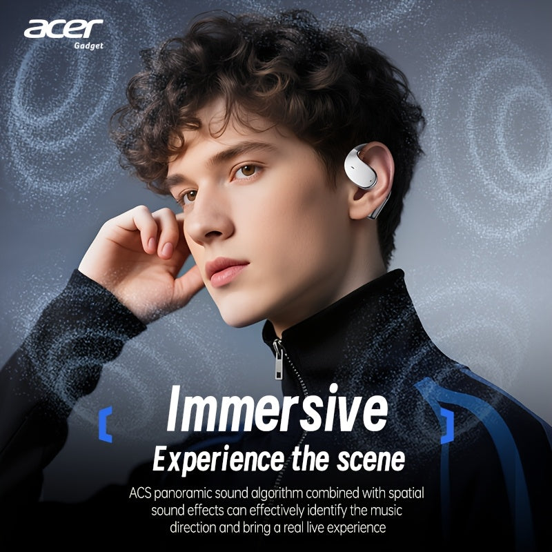 TWS Wireless Headphones with Noise Cancelling for Calls, Sports & Running In-Ear Design, Lightweight Touch Control, Long Battery Life, HIFI Sound, Compatible With Mobile Phones, Tablets, And Laptops With Charging Case