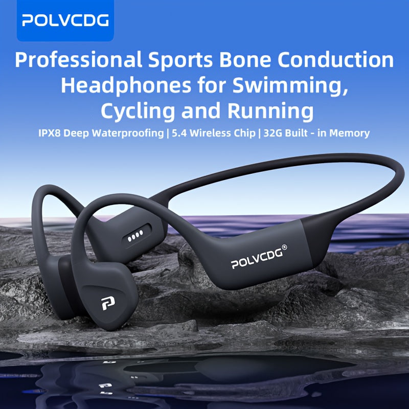 Newly Upgraded 2.0 X16 Wireless Bone Conduction Earphones Are Professional And Sweat Resistant, Providing Clear Communication with The Microphone. The Magnetic Charging Port Has a Long Lifespan And a Large Memory Wireless/Mp3