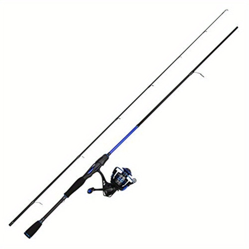 KastKing Centron Fishing Rod and Reel Combo Spinning and Baitcasting Combos IM6 Graphite 2pcs Blanks Stainless Steel Guides with Ceramic Rings Contoured EVA Handles and Fighting Butt