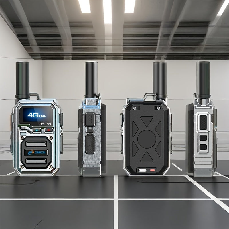 2 Units, Public Network Global Intercom Supports 4G5G Network Signal, Indoor And Outdoor Intercom Equipment, 5000 Miles Call