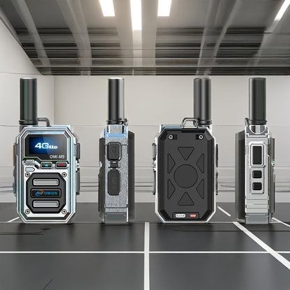 2 Units, Public Network Global Intercom Supports 4G5G Network Signal, Indoor And Outdoor Intercom Equipment, 5000 Miles Call