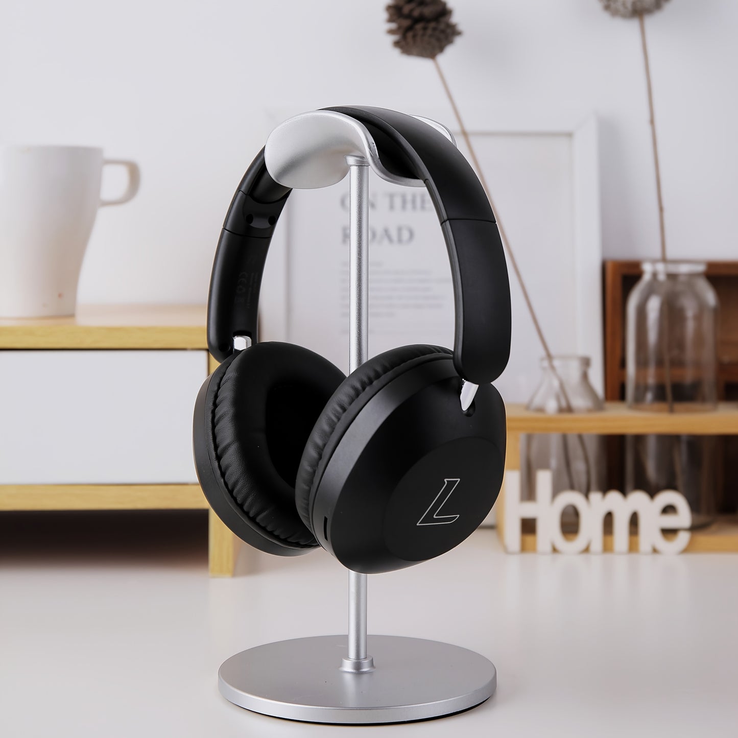 Christmas Gift Choice, 4pcs Set: Headphones/Audio Cable/Data Cable/Manual, Over-Ear Wireless Earbuds, Soft Pads, Lightweight Body for Comfort Wear All Day Long, Foldable & Adjustable Design with Portability Ideal for Travelin