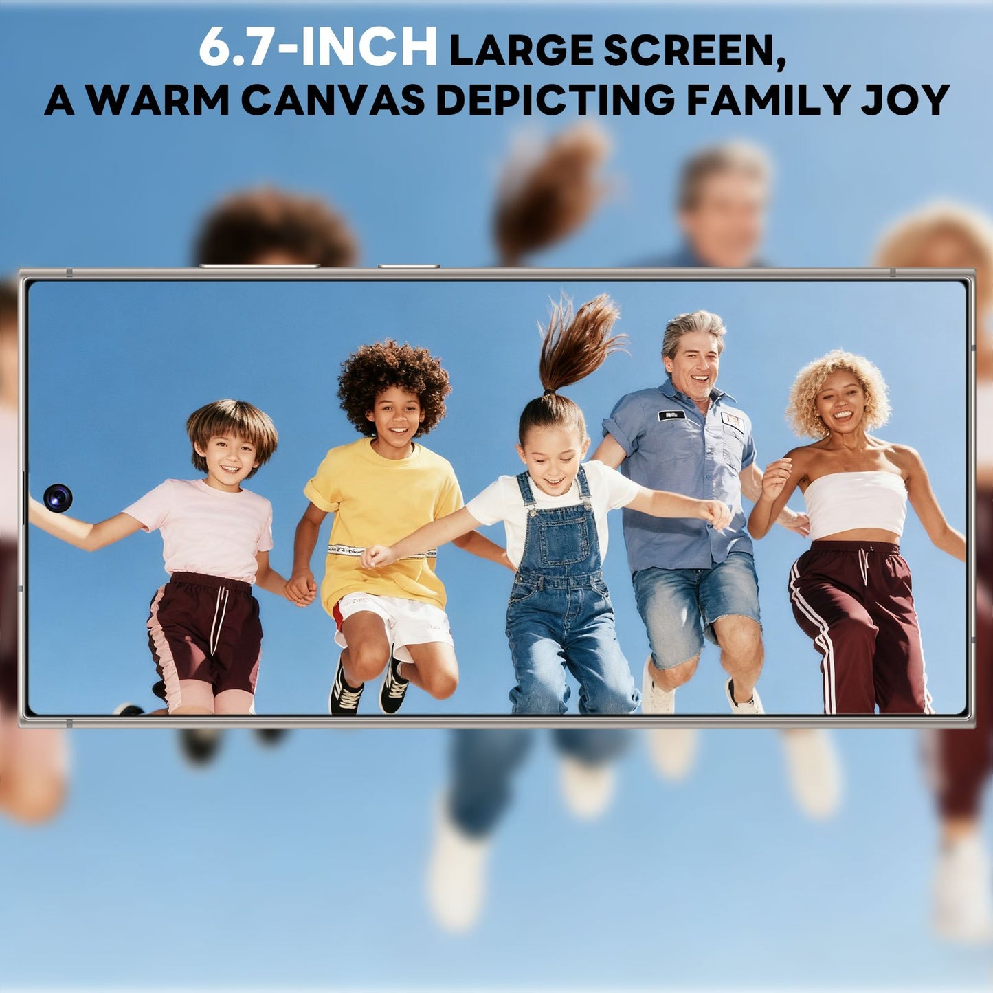 2026 New S25 Intelligent Android Phone | 4K Display, 12+512GB Storage, Face & Fingerprint Recognition, 6.8" HD Dual SIM, Type-C Long Battery, Business Phone, Sleek Design, Stylish Mobile, High-Quality Display, Durable Build,