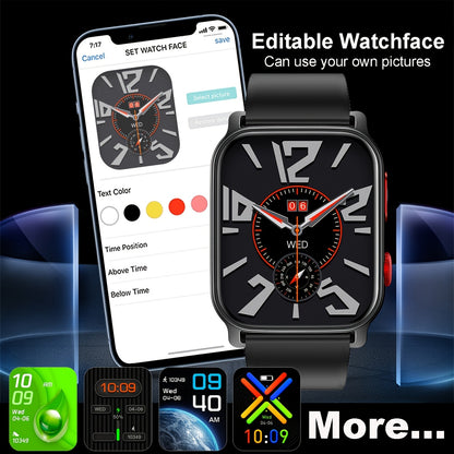 Professional, Hand Washing, Swimming, Rainy Day Travel, 5.0 Wireless Calling, Answer and Make Calls Anytime, Anywhere. 300mAh Long Battery Life, Supports Multiple Languages, Tracks Fitness Data with Precision in Various Modes