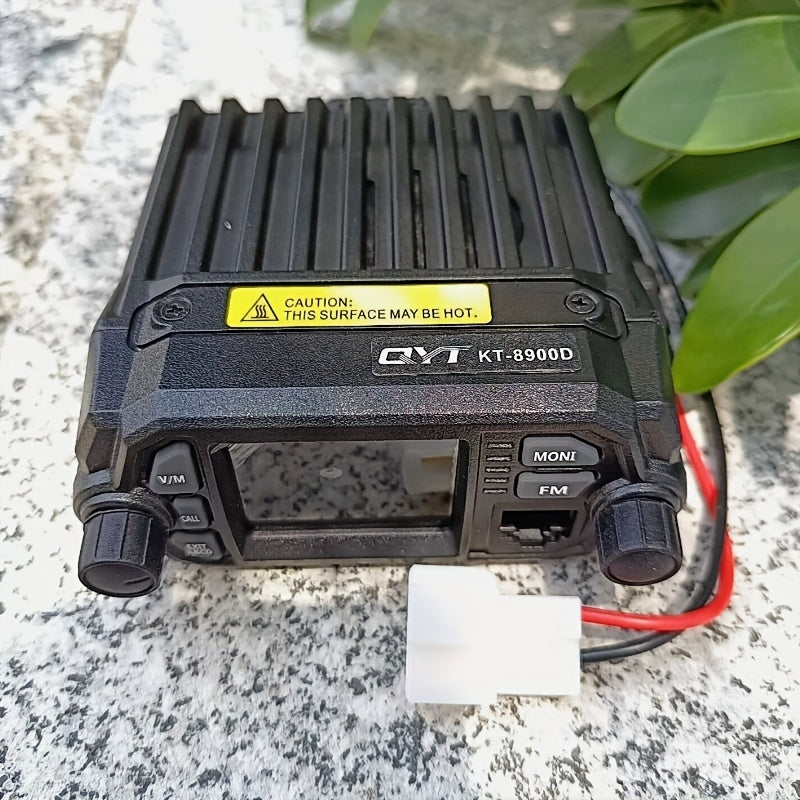 QYT Dual Band VHF/UHF 12V High-Power Mobile Transceiver Two-Way Radio with Remote Kill/Activate, PC Programming, Cigarette Lighter Power & No Battery Required - 136-174MHz & 400-480MHz for General Driving Positions