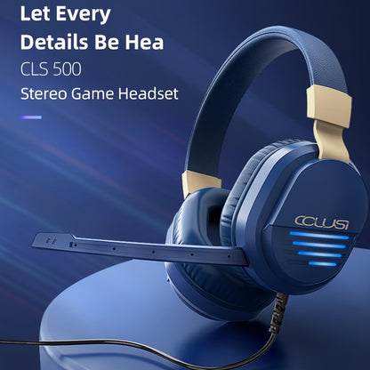 COLUSIBLUE Wired Gaming Headset with Noise-Cancelling Mic, Stereo Bass Surround, Soft Memory Earmuffs for PC, PS4, PS5, One Controller, Volume Control, Condenser Microphone, Non-Waterproof, Plastic Material, Tangle-Free Desig