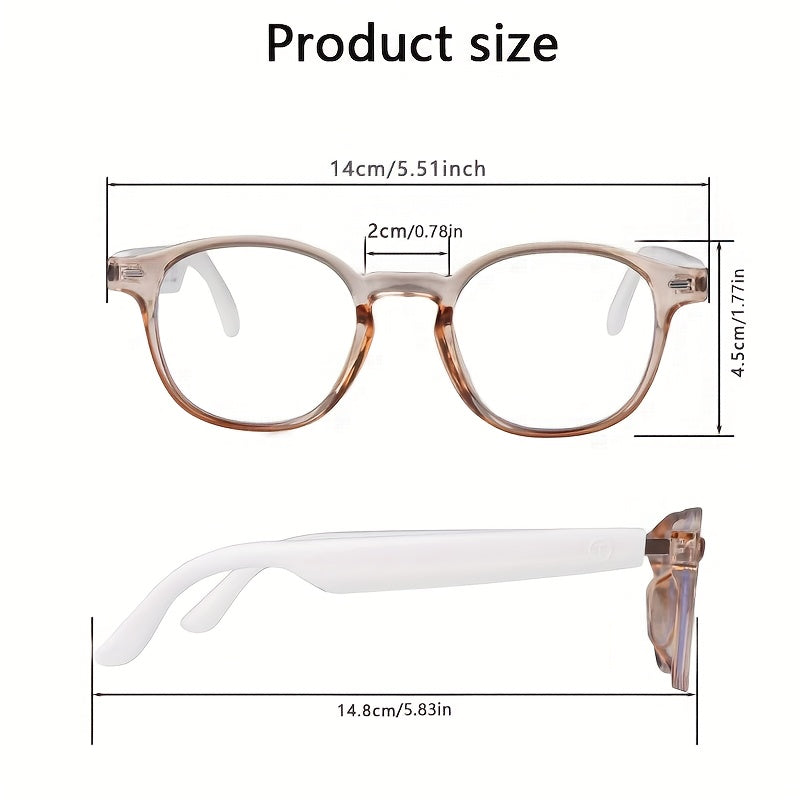 AI Smart Glasses, Smart Glasses with 160 Languages Real Time Translation Support, Chat GPT System, HVESBSFSYNew Multi-functional Audio Glasses for Men And Women, Built-in Microphone And Speaker, HD Voice Calls And HIFI Music