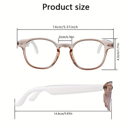 AI Smart Glasses, Smart Glasses with 160 Languages Real Time Translation Support, Chat GPT System, HVESBSFSYNew Multi-functional Audio Glasses for Men And Women, Built-in Microphone And Speaker, HD Voice Calls And HIFI Music