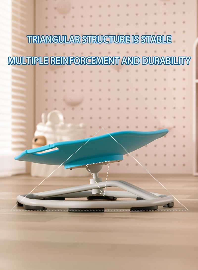 Autism Swivel Chair for Kids & - Heavy-Duty Sensory Spinning Chair with Non-Slip Base, Ergonomic Design & Sturdy Metal Frame - Manual Operation, Easy-Clean Surface for Boys & Girls - Ideal for Sensory Processing Disorder, Mot