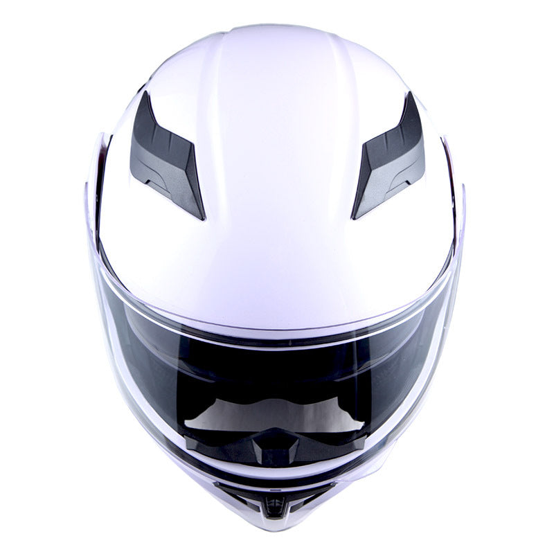 MOTORCYCLE MODULAR FULL FACE HELMET FLIP UP DUAL VISOR HELMET