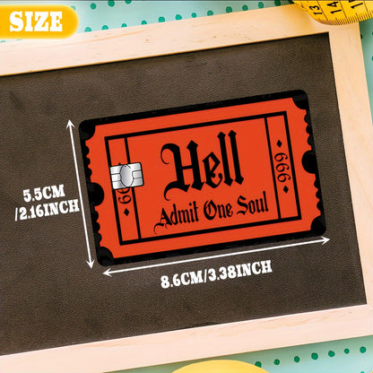 3pcs Waterproof & Scratchproof Credit Card Skins - Self-Adhesive Vinyl Card Protectors with Logo/Text/Barcode/QR Code, Fits Most Debit/Credit Cards