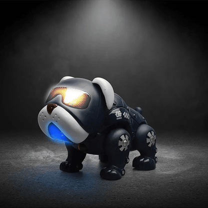 Kids' Electric Mechanical Dog Toy with Light Music & Auto Obstacle Avoidance - 2-in-1 Robot Dog & Animal Toy, Batterypowered (36V) for Toddlers, Christmas Halloween Birthday Gift for Boys Girls, Interactive Toy, Playful Desig