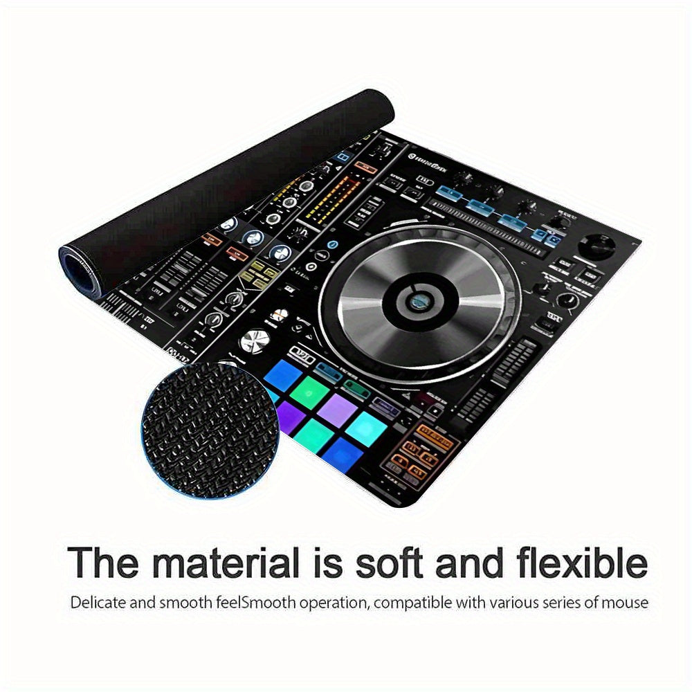 Pioneer DJ DDJ-SX3 Themed Mouse Pad - Non-Slip Rubber Base, Durable Polyester, DDJ-SX3 Graphic Design |Ideal for Pro DJs, Music Producers, Home Studios & Offices - Vibrant Desk Decor, Gaming Accessory
