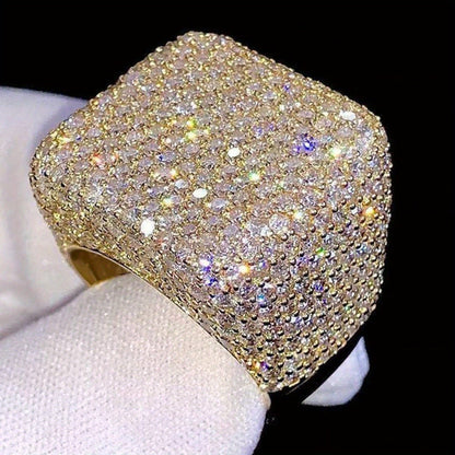 1pc Gorgeous Cubic Cubic zirconia Ring For Women For Wedding Engagement Party Jewelry Valentine'S Day GiftDesigner jewelry special offer jewelry for women High quality