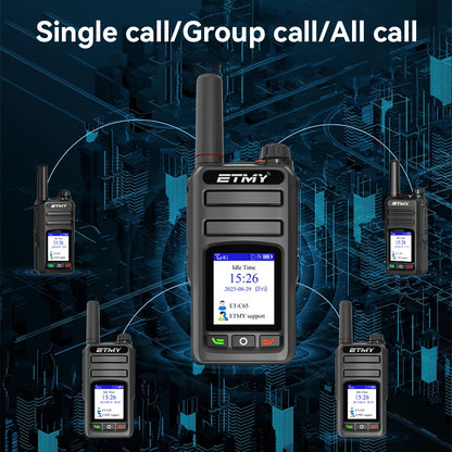 Nationwide LTE Walkie-Talkie - Two-Way Radio - Unlimited Range POC Two Way Radios Set, Field Operations, Emergency Communication, Handheld Device, Compact Design, Highquality Build, Reliable Performance, Communication Device,