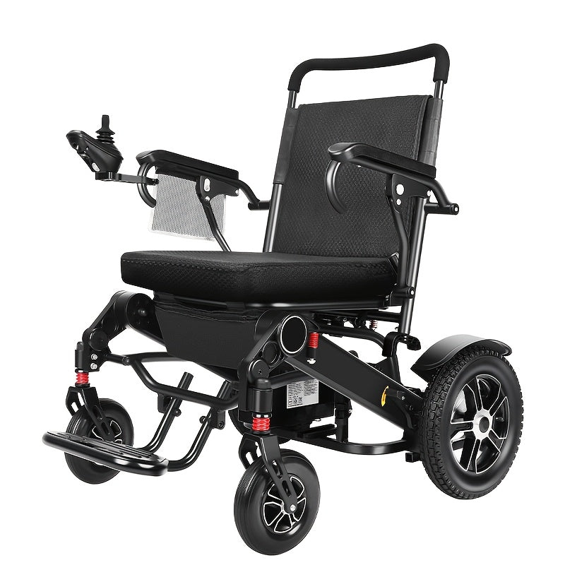 Electric Wheelchair For Seniors, 500W High Power, 30+ Miles Long Range, Foldable, EABS Braking