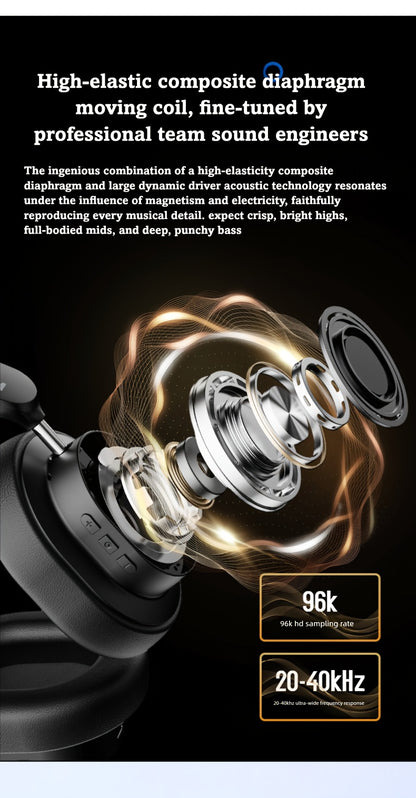 Philips Wireless Bluetooth Headphones, ANC Hybrid Active Noise Cancelling Headphones, Over-Ear Wireless Headphones, Wireless On-Ear Bluetooth Headphones, HiFi Stereo with Microphone, ANC Active Noise Cancelling Headphones, Fo