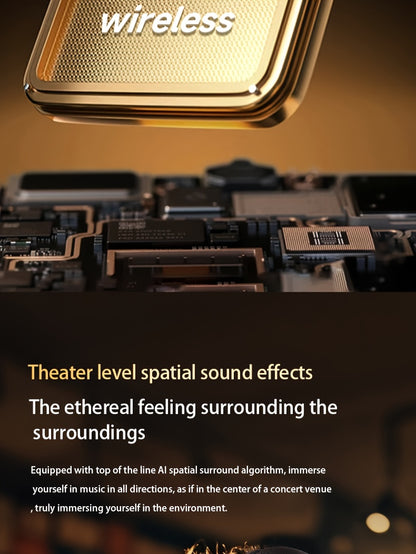 [Noise-Canceling Headphones] 2025 Classic Model Noise-Canceling Headphones - Dual Chip Technology, Lossless Sound, Dual Golden Plating Certification, Foldable/Wireless Design with Strong Anti-Interference Capability, Ensures
