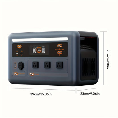 OSCAL PowerMax 1800 Power Station with 200W Solar Panel, 1024Wh Solar Generator, 800W Fast Charging, APP Control Battery Backup for Home, Camping & RVs, Portable Power Station with Solar Panel, Solar Generator with Panels Inc