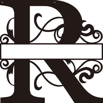 1pc Customizable Metal Sign, Personalized Split Letter Metal Craft Signage, Custom Letter, Perfect Gift for Friends & Family, Wall Art, Home Decor Halloween Christmas Decorations