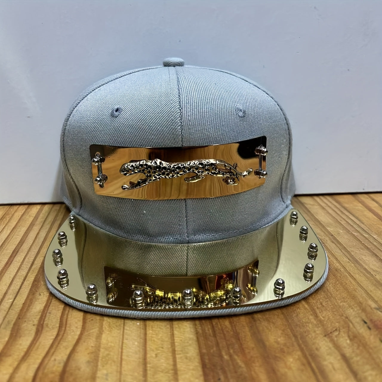 1pc Men'S Fashion Hip-Hop Street Dance Performance Baseball Cap - Casual Style, 100% Polyester, Lightweight, Animal Print, Non-Stretch Fabric - For Men - Suitable for Streetwear, Dance, Casual Occasions - Perfect Gift for Fas