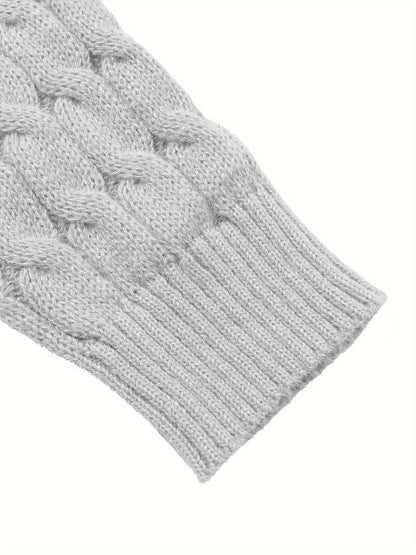 [Cardigan Sweater] Plus Size - Plus Size Cardigan Sweater A23A062