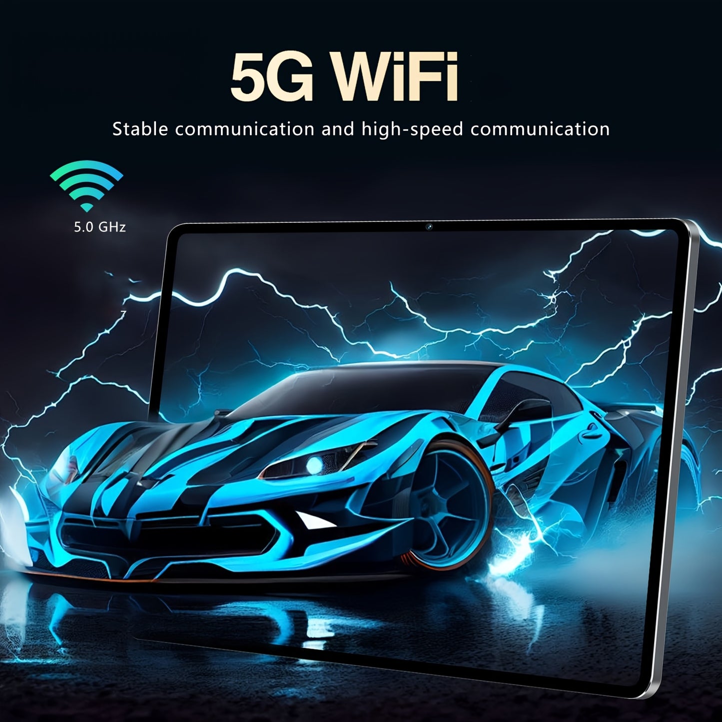 Android 14 WiFi Tablet with Shockproof Case & Stylus Pen, 10.1-inch 1280x800 IPS LCD Screen, 8GB (4+4GB Expandable) RAM, 256GB ROM (Supports TF Card up to 1TB), Dual Cameras, Dual WiFi 5, 6000mAh Rechargeable Lithium-ion Batt