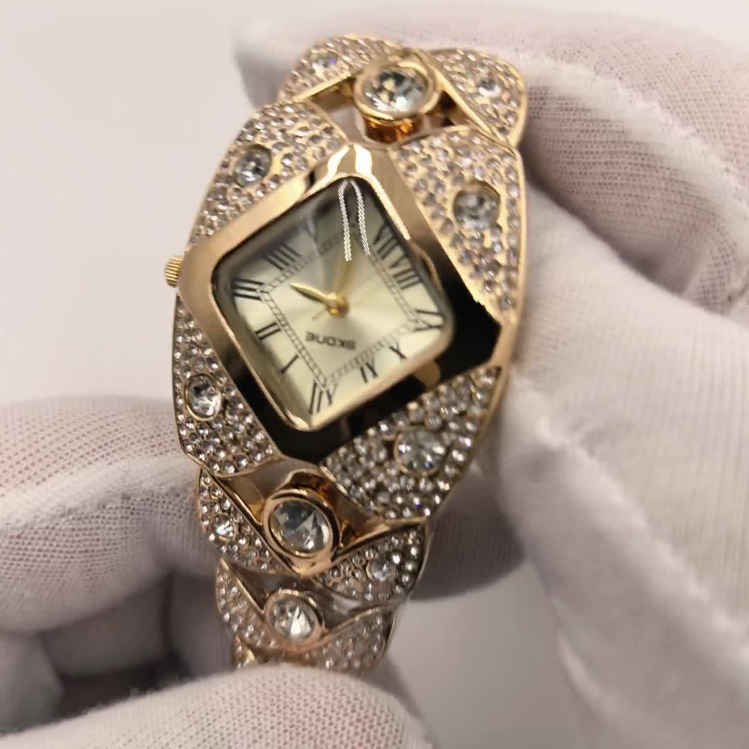 Women'S Elegant Watch - Roman Numeral Dial, Stainless Steel Band, Mechanical Movement, Non, Ideal for Business, Couples, Back-to-School, Christmas Gift, Without Battery