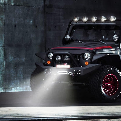 WAYWE 12 Inch LED Light Bar Triple Row Flood Combo Lights With Wiring Harness Kit For Driving Light Work Light On Off-Road Truck SUV ATV UTV For Car Party For Christmas Gift For New Year Gift Father'S Day Gift, Without Batter
