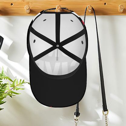 1pc Motivational Statement Design Print Classic Baseball Cap | Adjustable Lightweight Duckbill Hat, Ideal for Daily Wear, Comfortable Fit, Perfect for Traveling, Hand Wash or Professional Dry Clean