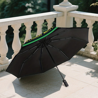 1pc Automatic Cthulhu Horror Umbrella - Auto-Open/Close with Cthulhu Tentacle Design, 8-Rib Compact Folding Umbrella for Men & Women, Lovecraftian Gift for Halloween, Christmas, Birthdays (, One-Touch Operation)