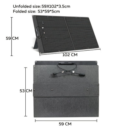345Wh 500W Portable Power Station (100W Solar Panel Sold Separately) | LiFePO4 Battery, UPS Function, 2x110V AC Output | Power for Camping Gear, Garden/Yard Decor, Party Decorations, Christmas Lights | Solar Generator, Emerge