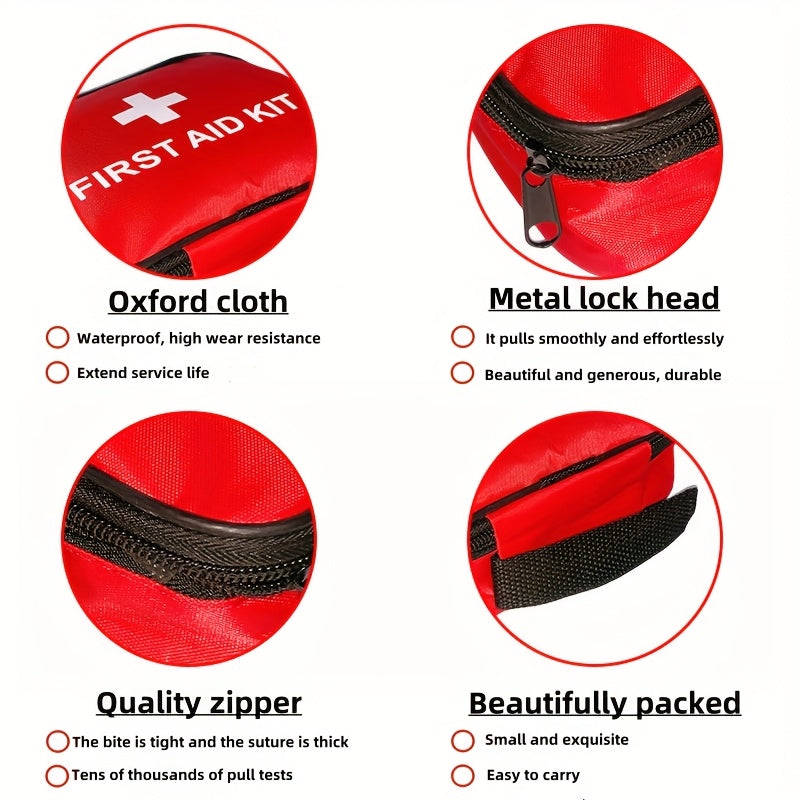 344/738/1030pcs In One Multifunctional Portable Emergency Kit, Suitable for Family, School, Car, Travel, Outdoor Exploration, Essential for Preventing Emergencies, And The Thoughtful First Choice Gift for Family And Friends!