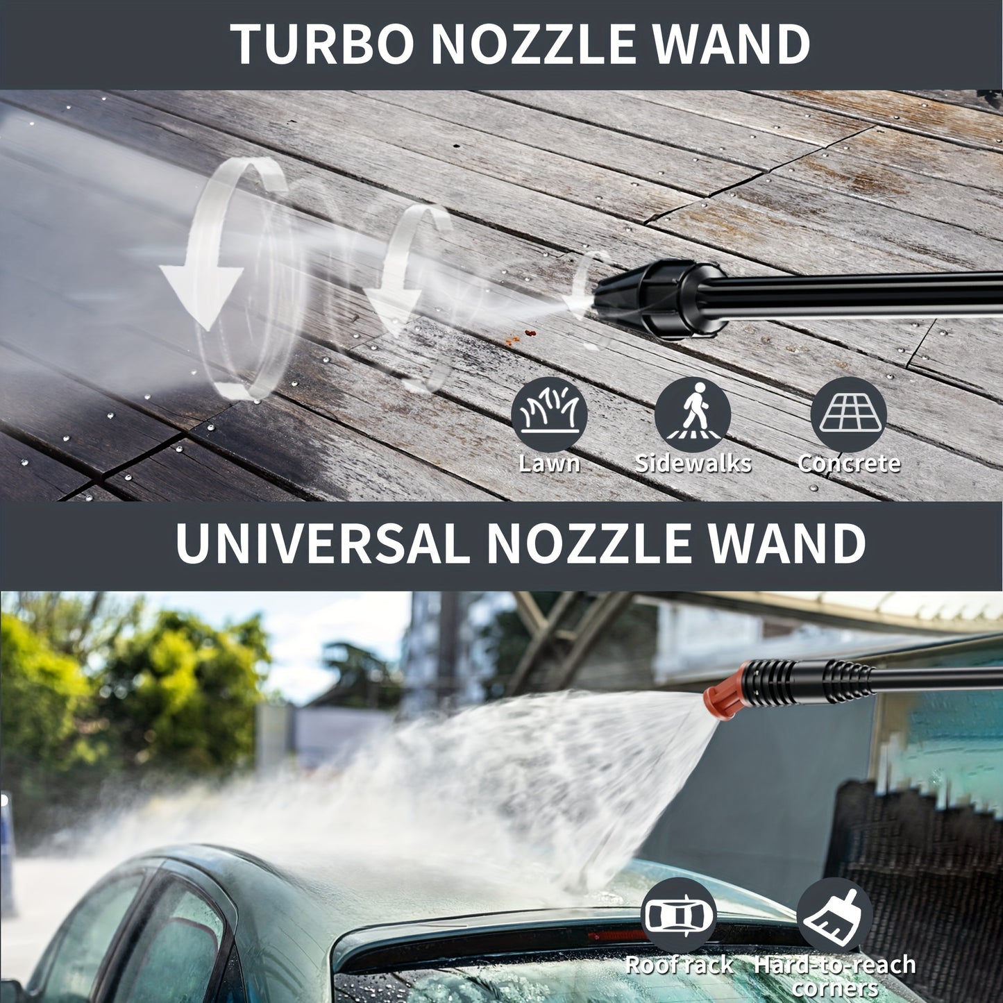 4800PSI High Pressure Washer, Electric Power Washer W/ 16.91oz Foam Cannon, 6 Quick Connect Nozzles, 35ft Hose & Water Filter for Car Wash, Home, Driveway, Patio, Fence Cleaning, Electric High Pressure Washer, Portable Pressu