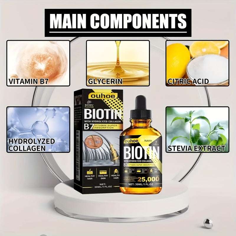 Ginseng Hair Oil, Pure Liquid Vitamin for Deep Hydration