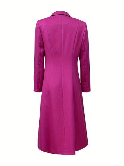 Spring and Autumn Versatile Elegant Fashion Commuter Street Women's Long Coat Jacket