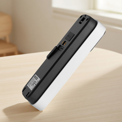 VEVOR Video Doorbell, 2K Wireless Camera Ring Doorbell Works with 170° Ultra-Wide View, 2-Way Audio, Motion Detection & Night Vision, Supports Alexei & Google, Cloud Storage, Battery/Wired Powered