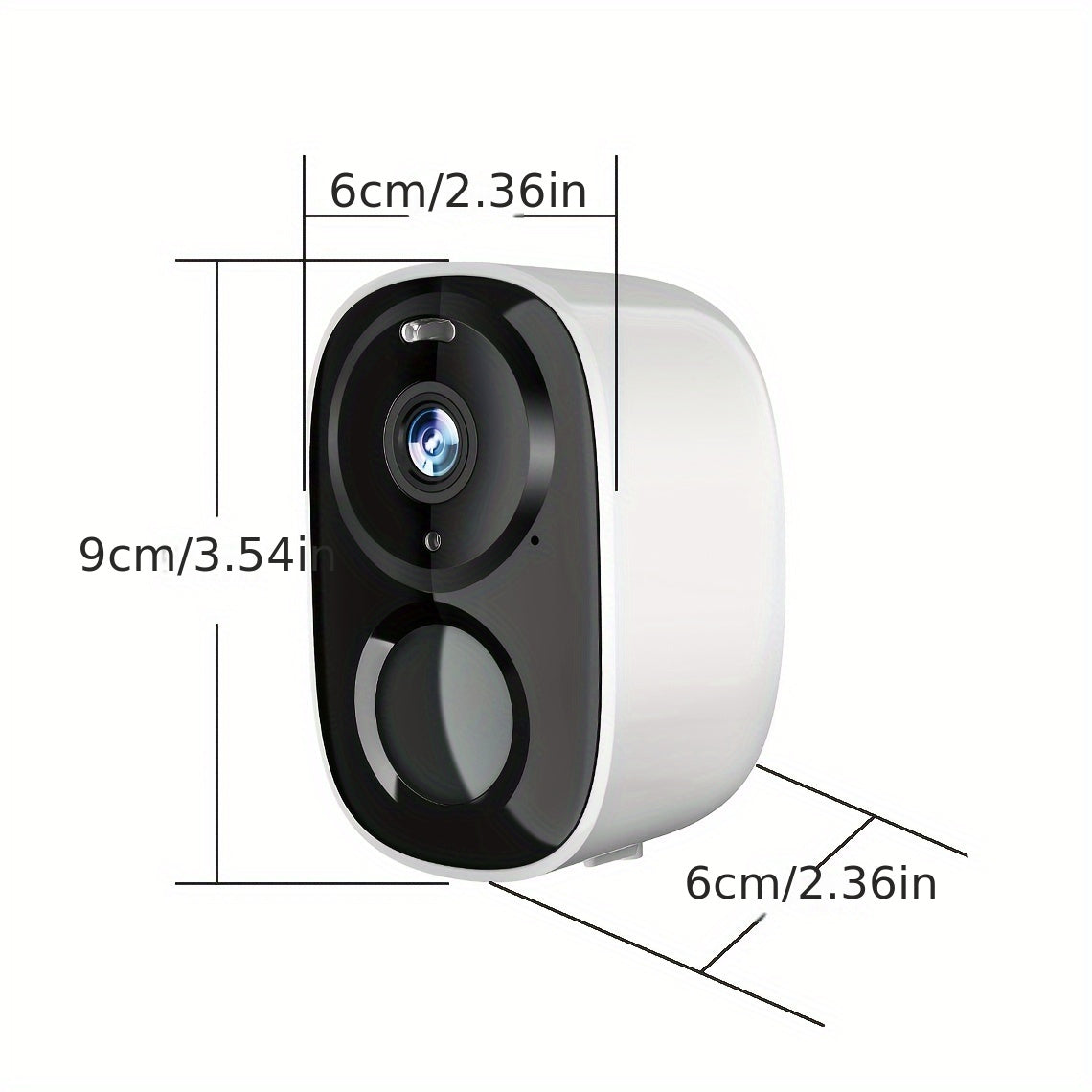 5pcs Wireless Outdoor Security Camera System with AI Motion Detection, Two-Way Talk, Color & Night Vision, PTZ (Pan/Tilt/Zoom), Waterproof IP66, Battery & USB-Powered, Lithium Battery Suitable for /Office/Business Surveillanc