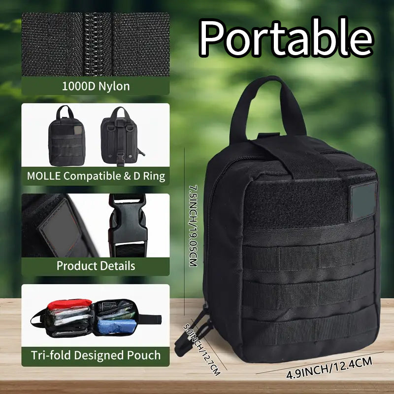 Luxury 250-Piece Survival Gear Kit - The Ultimate Outdoor Companion for Camping, Hiking & Emergency Preparedness Adventures | Perfect Unisex Men's and Women’s' Present with Earthquake Hunting First Aid Essentials