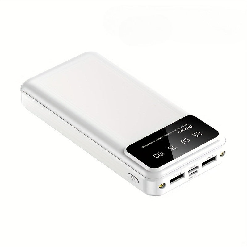 65000mAh High-capacity Portable Power Bank, Portable USB Charger, for iphone17/ 16/ 15/ 14/ 13/ 12/ 11/ XS, Portable Charger with LED Power Display Outdoor Travel Emergency Backup Power Bank, Best Gift for Halloween And Chris