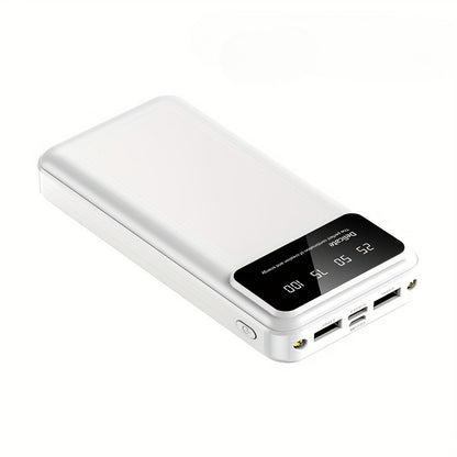65000mAh High-capacity Portable Power Bank, Portable USB Charger, for iphone17/ 16/ 15/ 14/ 13/ 12/ 11/ XS, Portable Charger with LED Power Display Outdoor Travel Emergency Backup Power Bank, Best Gift for Halloween And Chris