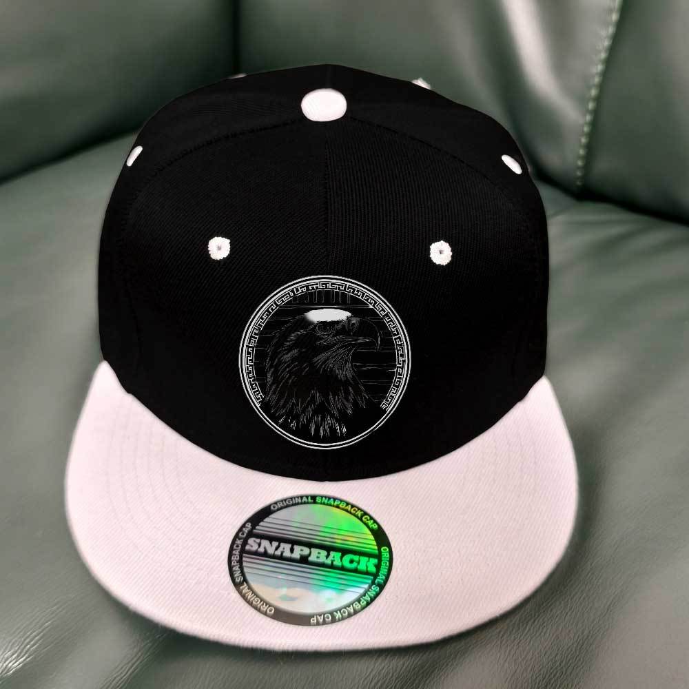 Unisex DJ Snapback Hat - Black & Red Two-Tone, Lightweight Breathable Polyester, Adjustable Snap Closure, Machine Washable, Perfect for EDM Parties & Casual Wear, Casual Headwear | Snapback Design | Durable Headgear, Yoki Man