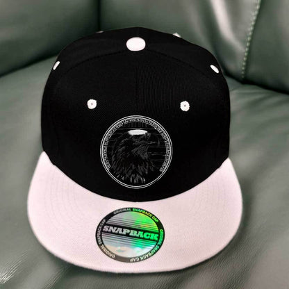 Unisex DJ Snapback Hat - Black & Red Two-Tone, Lightweight Breathable Polyester, Adjustable Snap Closure, Machine Washable, Perfect for EDM Parties & Casual Wear, Casual Headwear | Snapback Design | Durable Headgear, Yoki Man