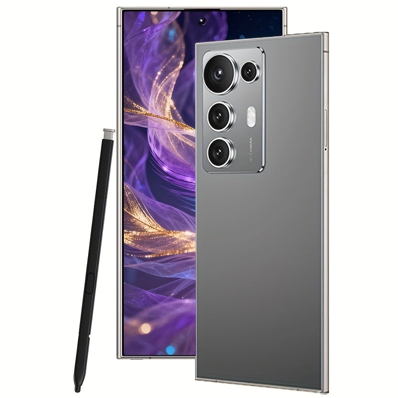 2026 New S25 Ultra Android Smartphone | 6.8-Inch 5G Unlocked Android 14 With 12Gb+512Gb Storage, Facial Recognition, Phone Case, Screen Protector, Headphones, And Charging Cable | Ideal For Daily Use, Travel, And Large-Screen