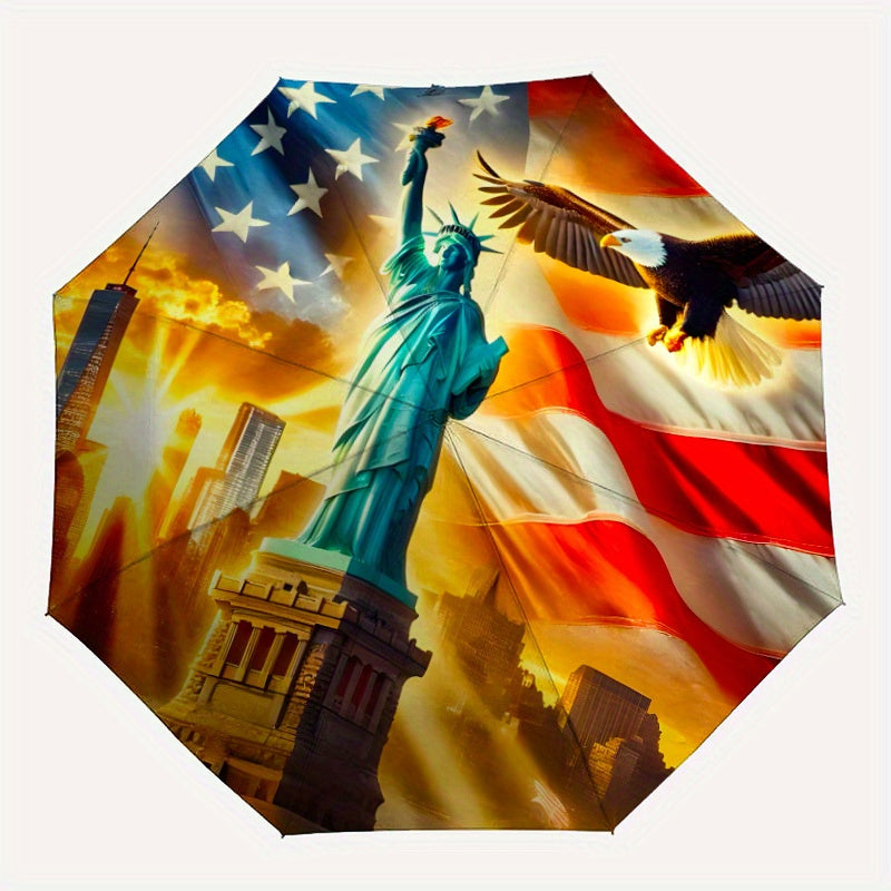 statue of Liberty 2 Style automatic automatic umbrella folding umbrella parasol portable travel decoration holiday gift