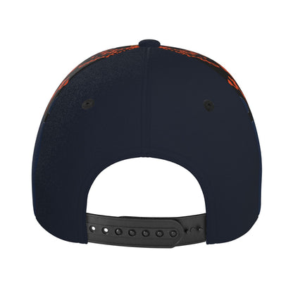 Chicago Print Adjustable Snapback Baseball Cap for Men & Women, Breathable Unisex Hat Suitable for Daily Wear,, Outdoor - Chicago