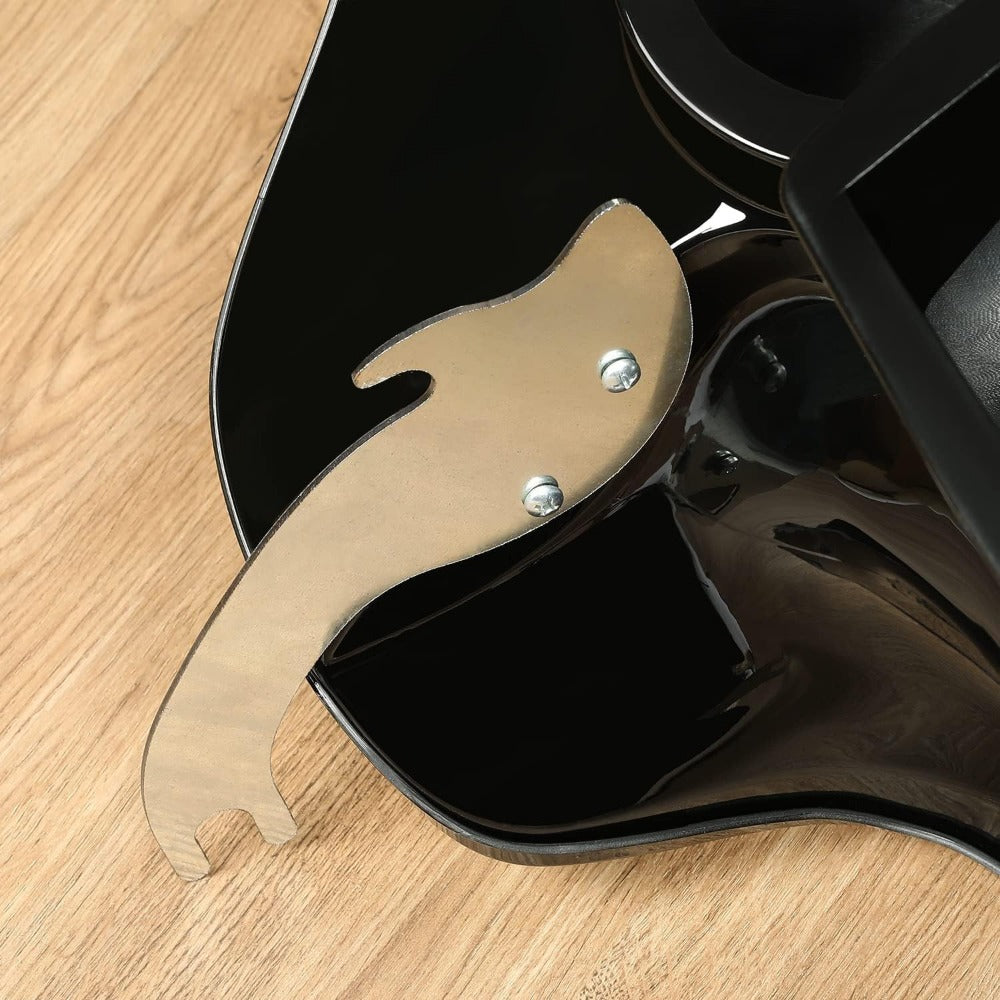 Front Batwing Fairing Compatible with 1986-2015 for Davidson Heritage Softail Fat Boy Deluxe Outer Bat Wing w/Clear Windshield 4 Speaker Mount