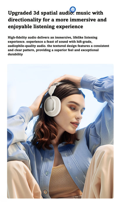 Philips Wireless Bluetooth Headphones, ANC Hybrid Active Noise Cancelling Headphones, Over-Ear Wireless Headphones, Wireless On-Ear Bluetooth Headphones, HiFi Stereo with Microphone, ANC Active Noise Cancelling Headphones, Fo