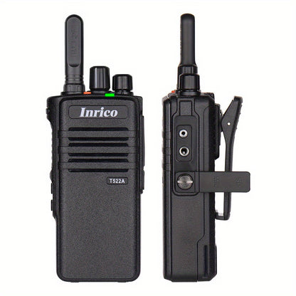 2pcs 4G LTE Zello Network Radio Ptt Walkie Talkie GPS WIFI Android Walkie Talkie Inrico T522A
